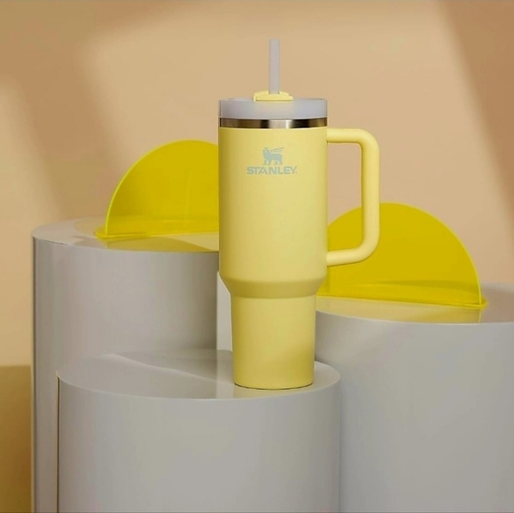 Stanley Other - Stanley Lemon Yellow Tumbler with Handle